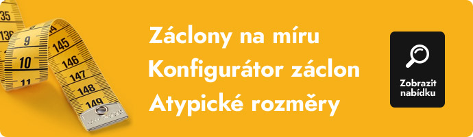 Záclony na míru