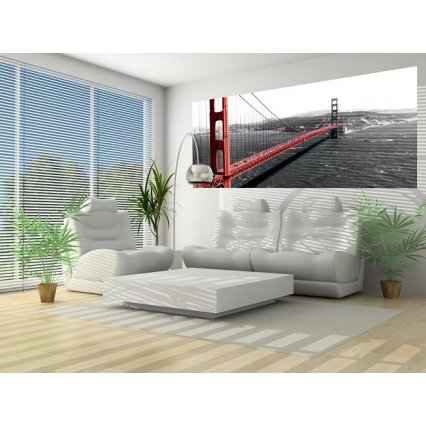 Fototapeta panoramatická vliesová Golden Gate Bridge