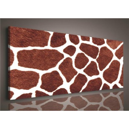 Obraz na plátně Žirafí kůže 145 x 45 cm