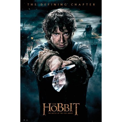 Plakát The Hobbit - Battle Of Five Armies Bilbo