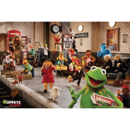 Plakát The Muppets 2