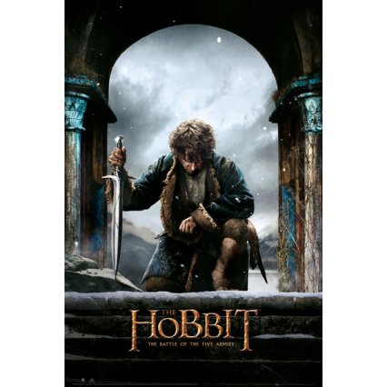 Plakát The Hobbit - Battle Of Five Armies Kneel