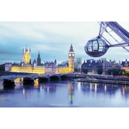 Plakát London - River Thames