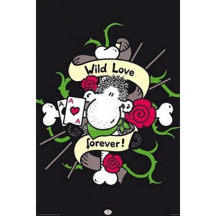 Plakát Sheepworld - Wild Love