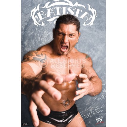 Plakát WWE Batista - Glance 2