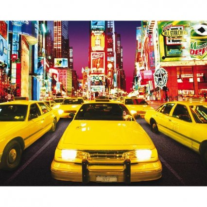 Plakát Times Square - Taxi