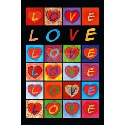 Plakát Love Hearts