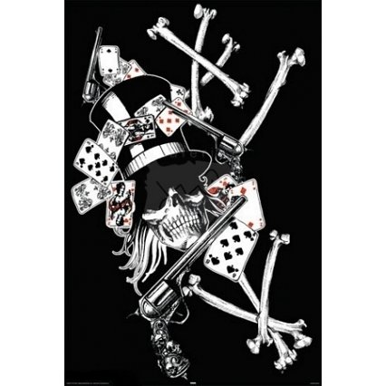 Plakát Art Worx - Guns And Bones