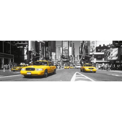 Plakát Times Square - Yellow Cab 2