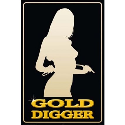 Plakát Gold Digger