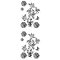 Samolepka Flower Ornament 3 SPN48TD