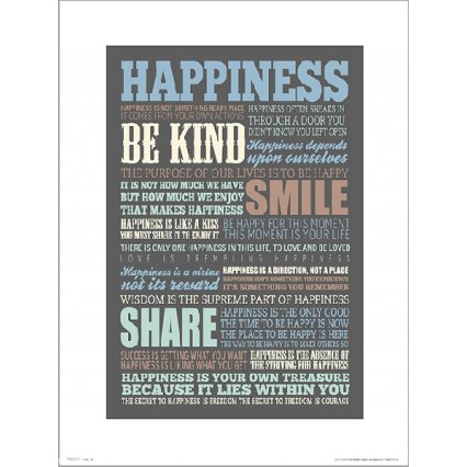 Reprodukce Happiness Quotes