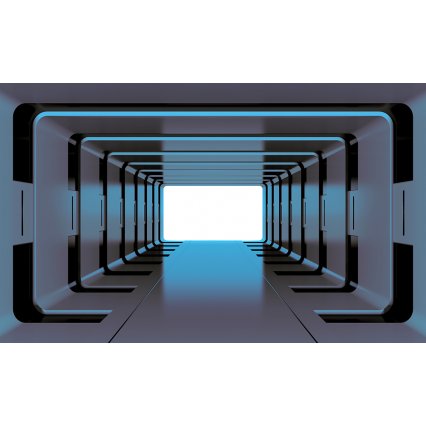 3D Fototapeta Tunel