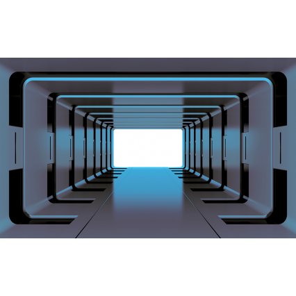 3D Fototapeta Tunel