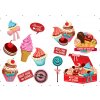 Samolepka Cupcakes SPN28WD