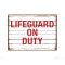 Reprodukce Lifeguard On Duty
