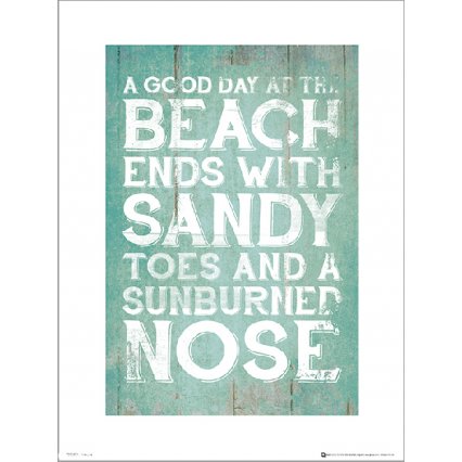 Reprodukce Sandy Toes Sunburned Nose