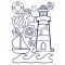 Dětská samolepka Lighthouse SPN55FS