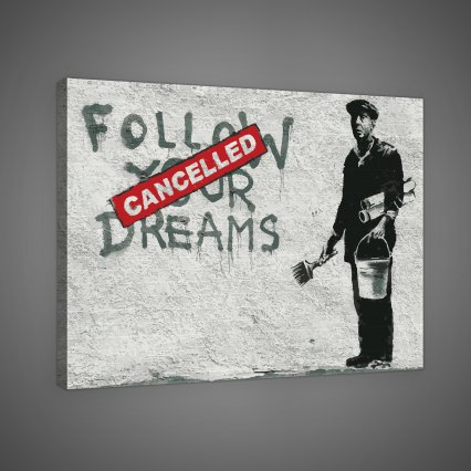 Obraz na plátně Cancelled 100 x 75 cm