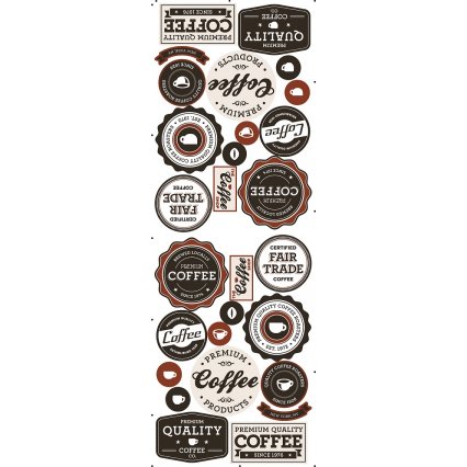 Samolepka Coffee 3 SPN57WD