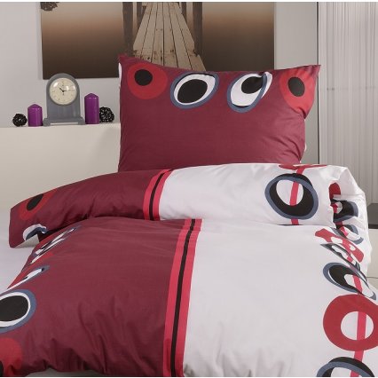 Povlečení na dvě lůžka Domenica vínová