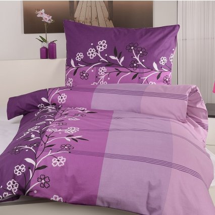 Povlečení na dvě lůžka Camilla - fialová