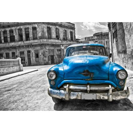 Fototapeta Blue taxi