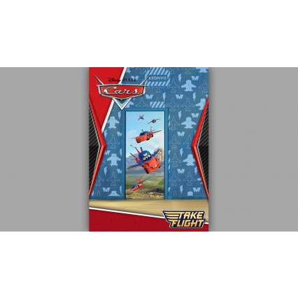 Výprodej - Fototapeta na dveře Létající auta