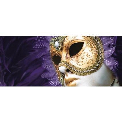 Fototapeta panoramatická vliesová Mask from Venice