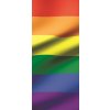 Fototapeta na dveře Waving rainbow flag