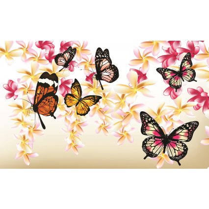 Fototapeta Butterflies on the tree