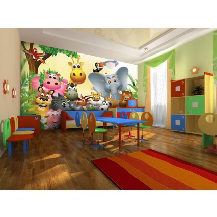 Dětská fototapeta Zvířátka
