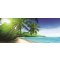 Fototapeta panoramatická vliesová Paradise beach