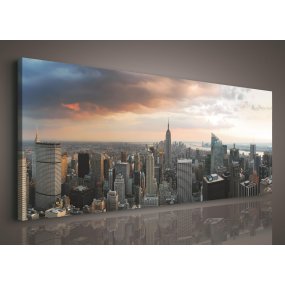 Obraz na plátně New York 145 x 45 cm