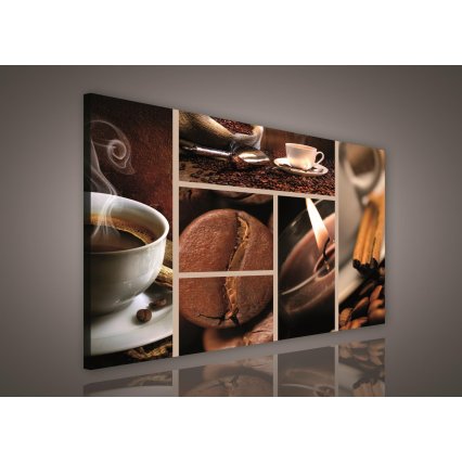 Obraz na plátně Aroma of Coffee 100 x 75 cm