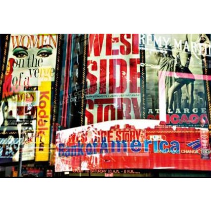 Fototapety Times Square Neon Stories F642